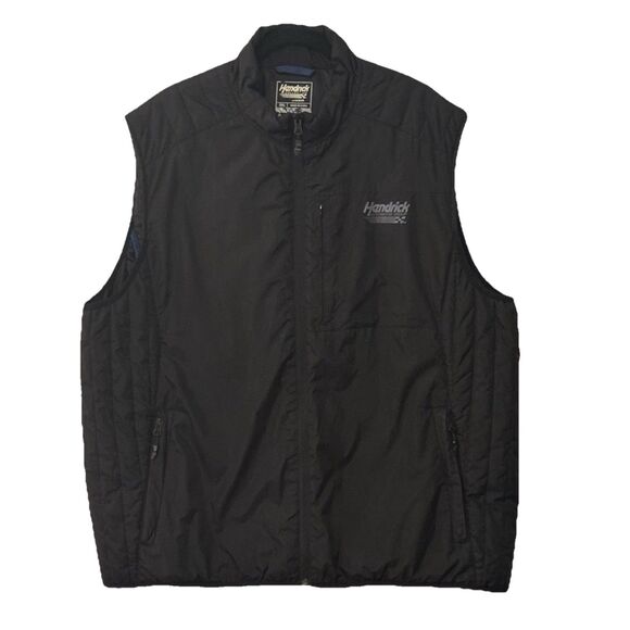 Hendrick Automotive Group Collection Men 2XL Black Thermal Vest by Oobe Full Zip - Picture 1 of 14